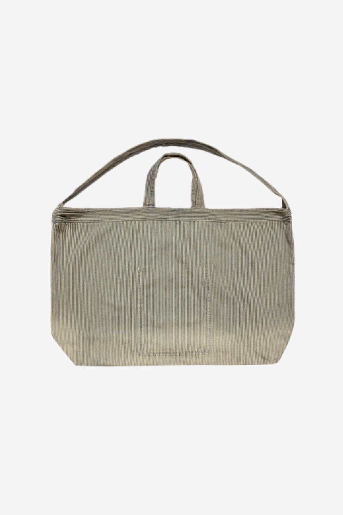 YMC You Must Create Tote Bag in Navy/Brown