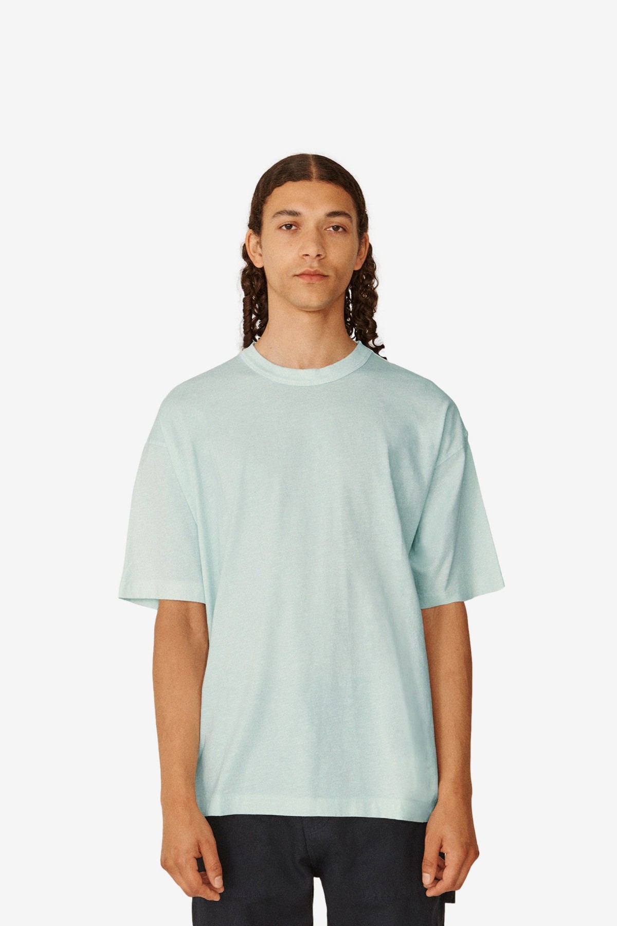 YMC You Must Create Triple T Shirt in Light Blue