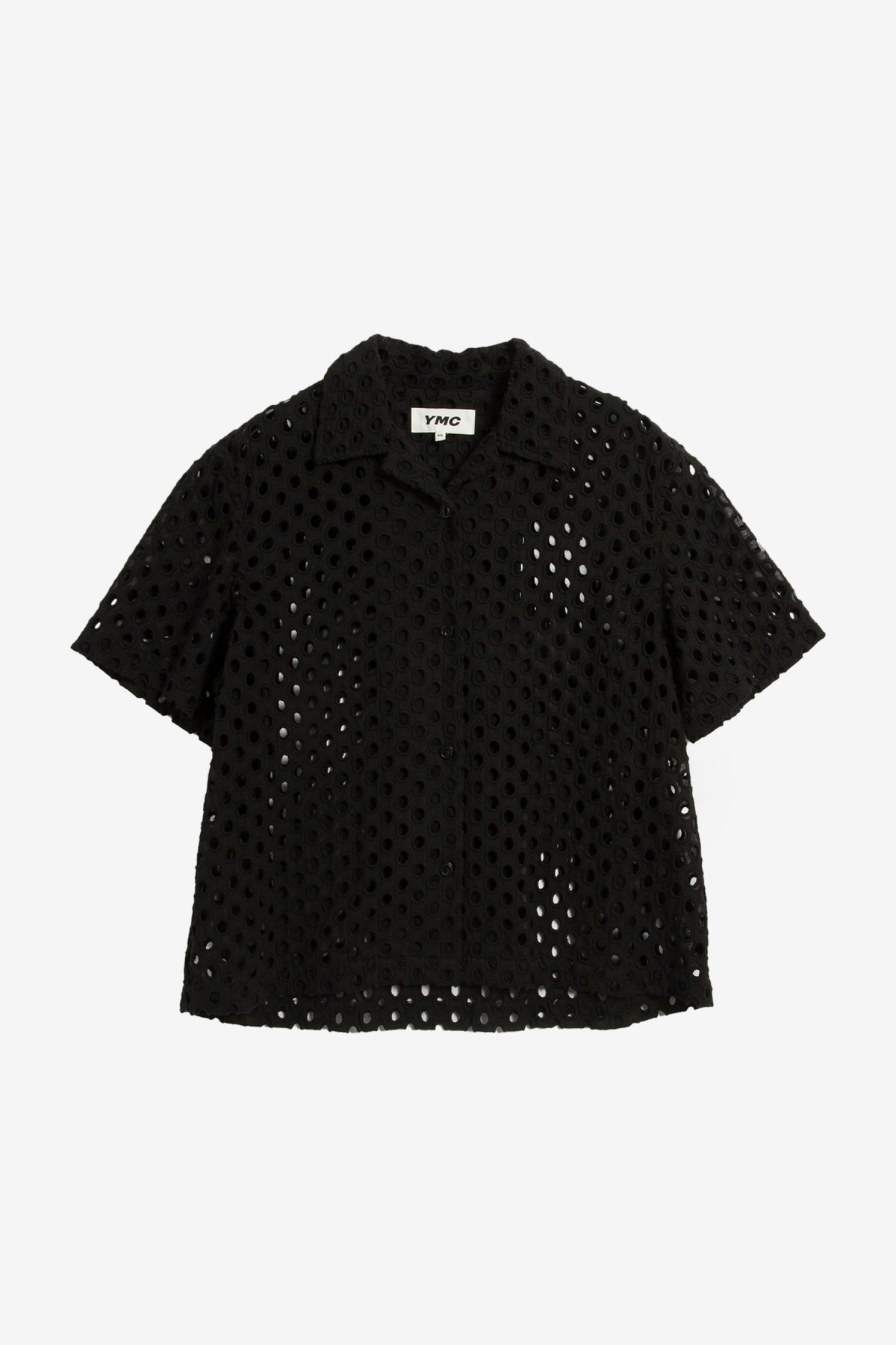 YMC You Must Create Vegas Short Sleeve Shirt in Black