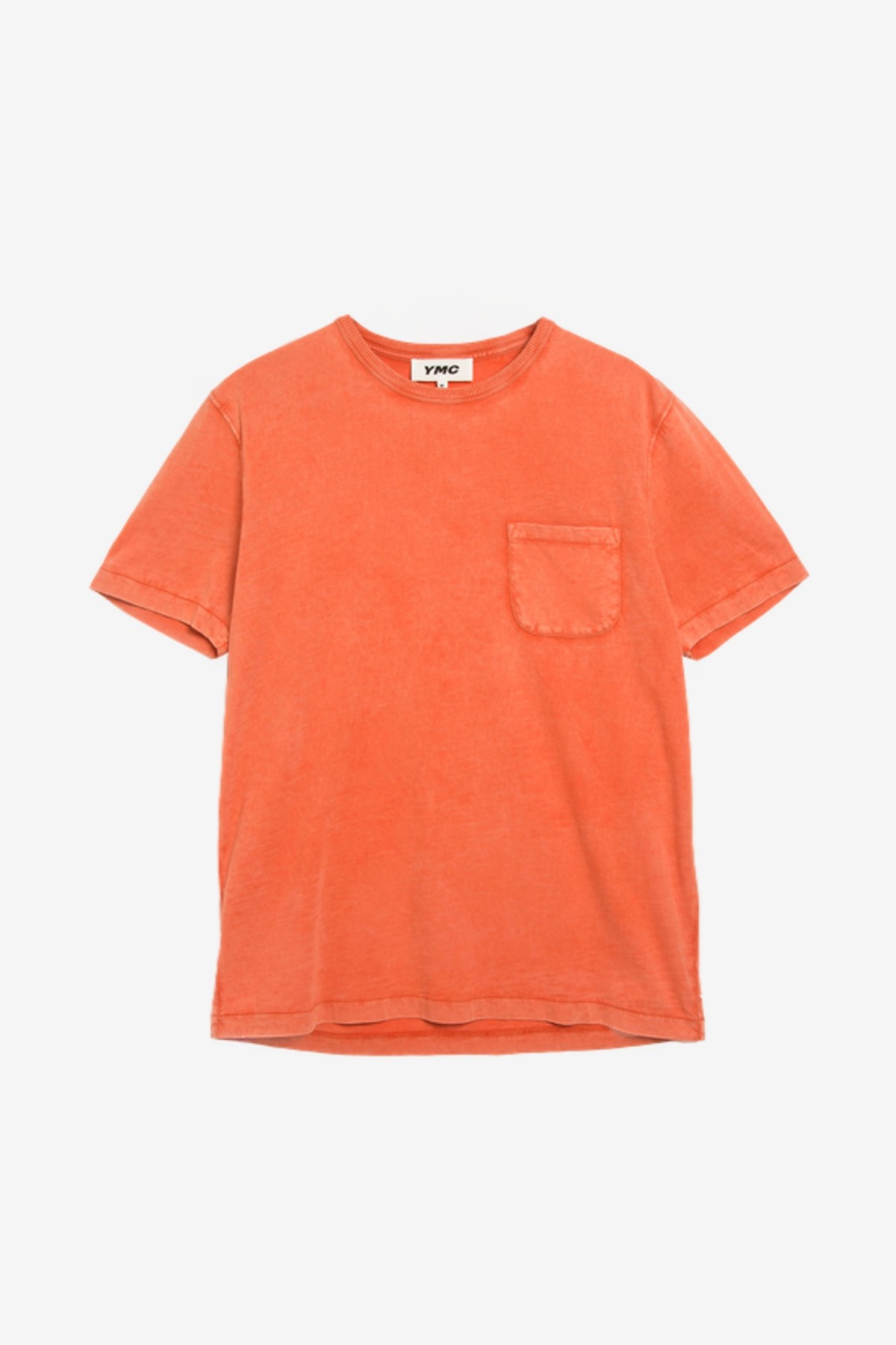 YMC You Must Create Wild Ones Pocket T Shirt in Orange