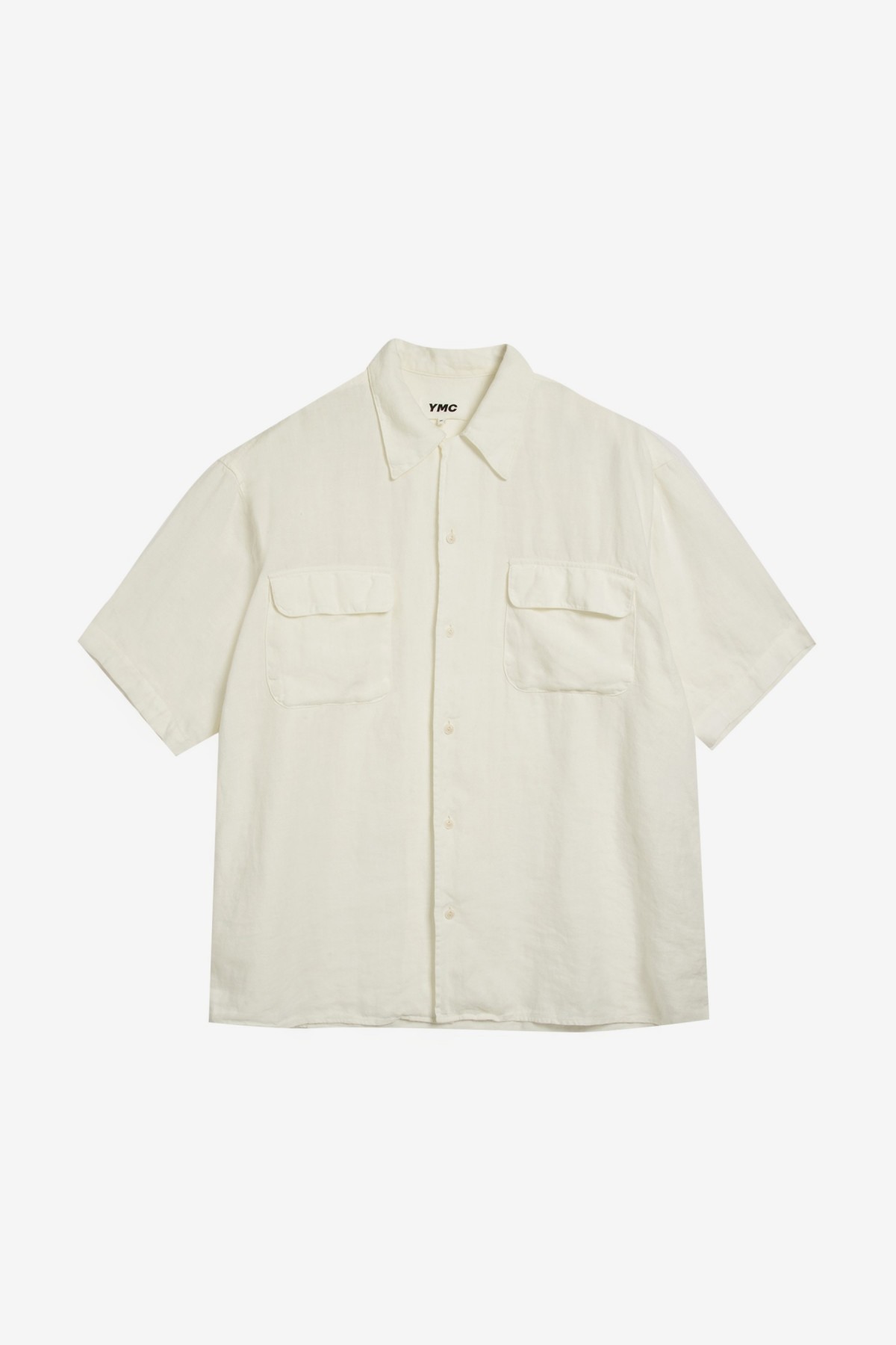YMC You Must Create Wray Short Sleeve Shirt in White