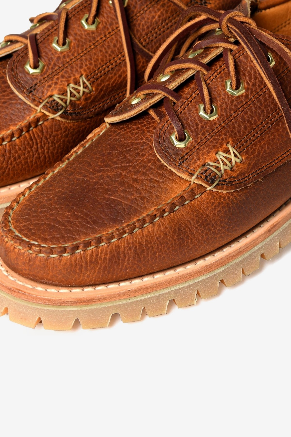 Yuketen Angler Moc Lug Sole in Grizzly