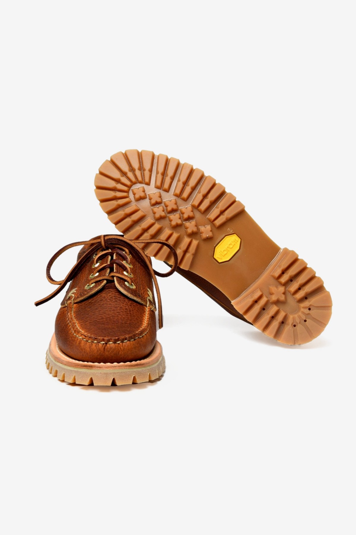Yuketen Angler Moc Lug Sole in Grizzly