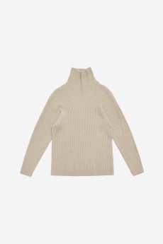 Ribbed Turtle Pullover