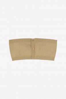 Organic Cotton Velour Pants in Light Brown - Auralee | Afura Store