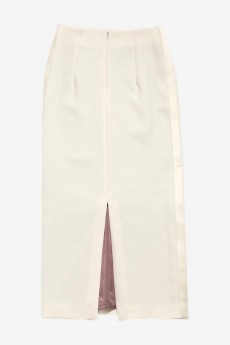 Poly Double Cloth S.L. Pencil Skirt