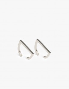 Earring Rivet Silver - Pair 