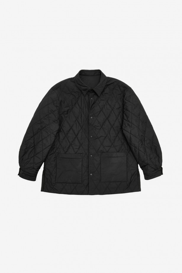 Reversible Quilted Shirt Jacket