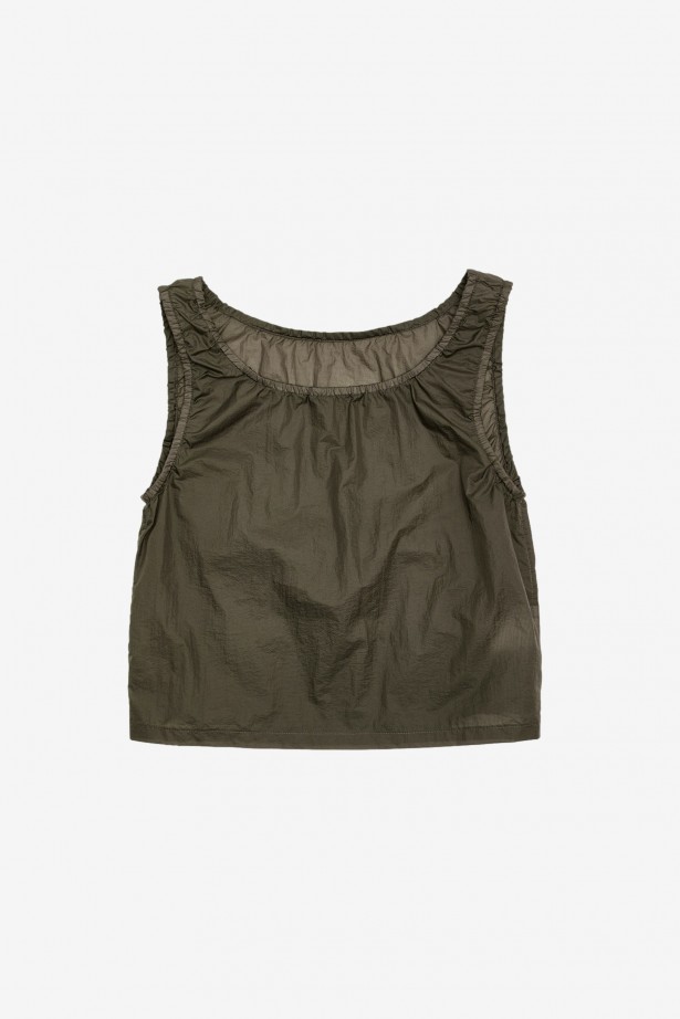 String Square Neck Top