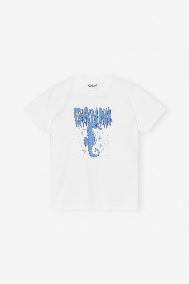 Basic Jersey Seahorse Relaxed T-shirt