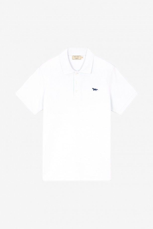 Navy Fox Patch Classic Polo