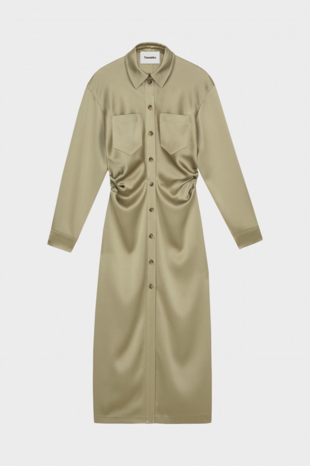 Kinsley LS Shirt Dress