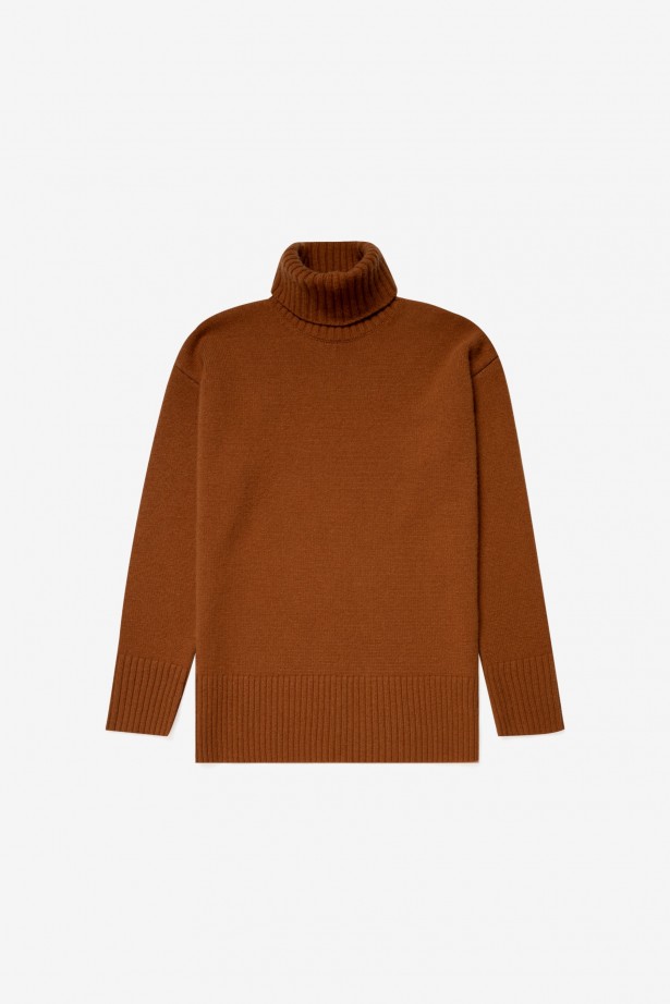 Relaxed Roll Neck Jumper