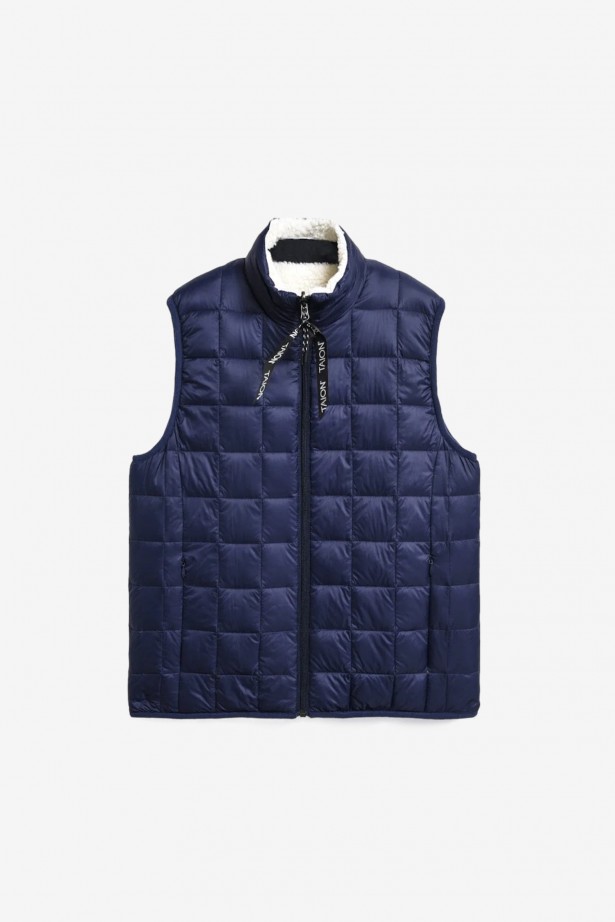 “Down × Boa” Reversible Vest