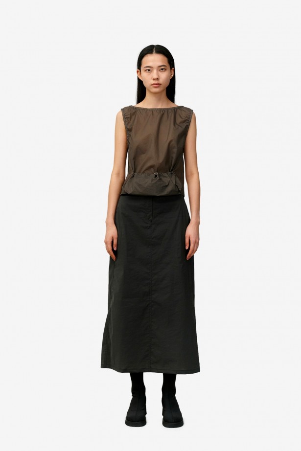 String Square Neck Top