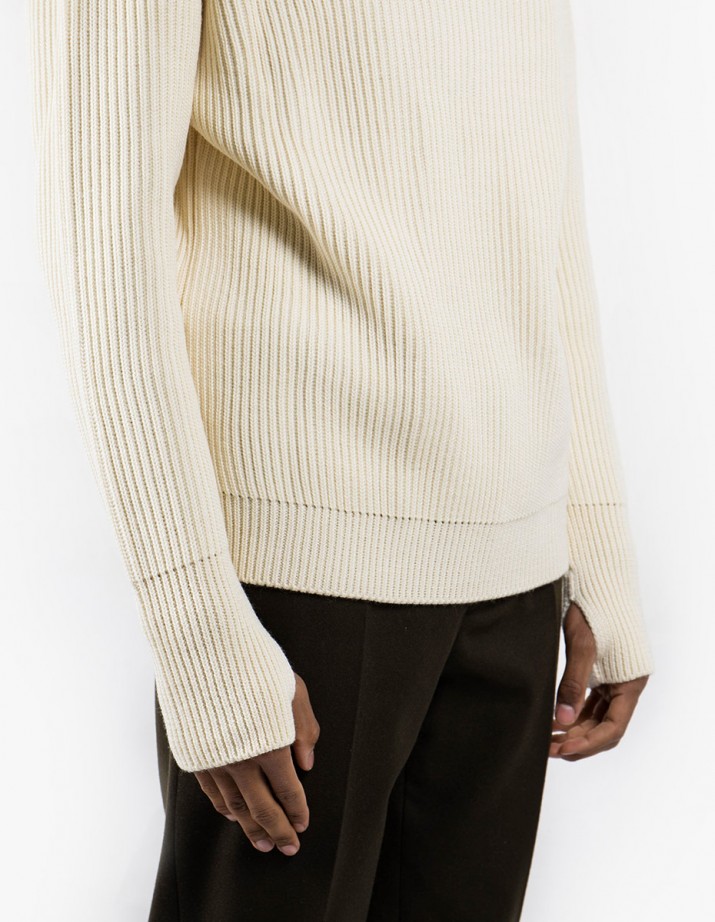 Navy Turtleneck Symmetrical