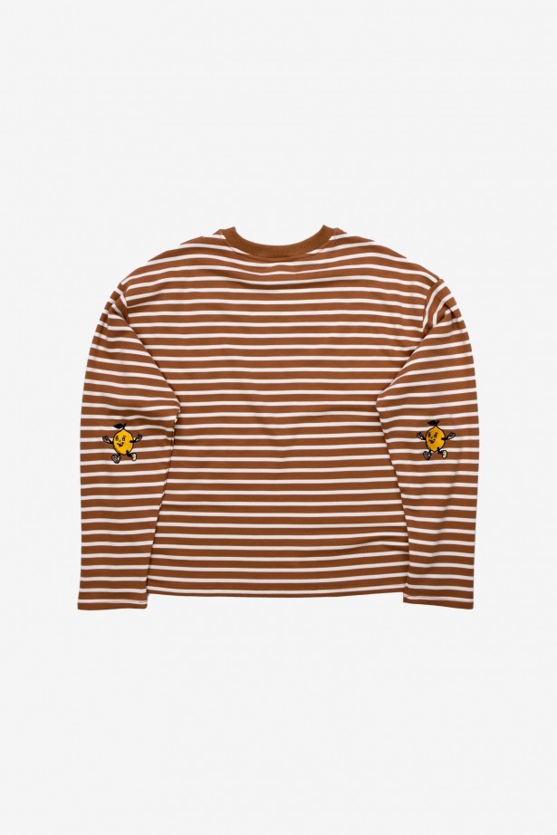 Lemon Striped Sweat