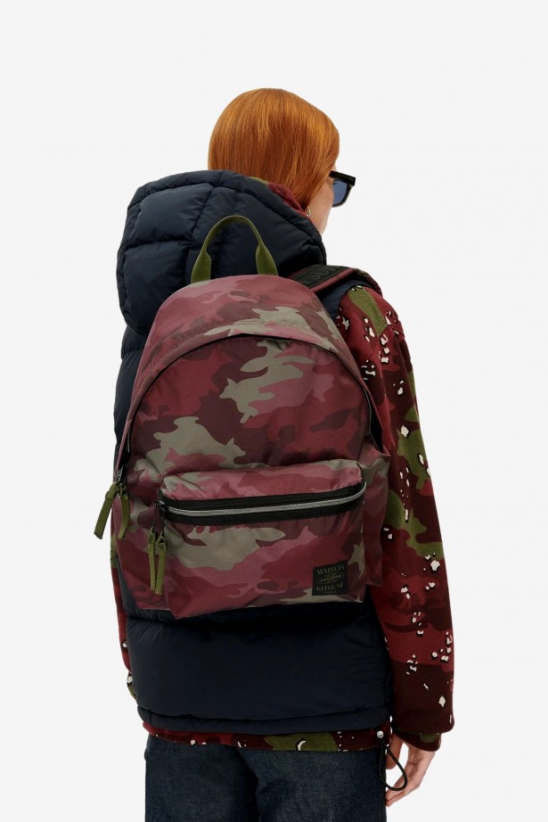 Printed Padded Backpack