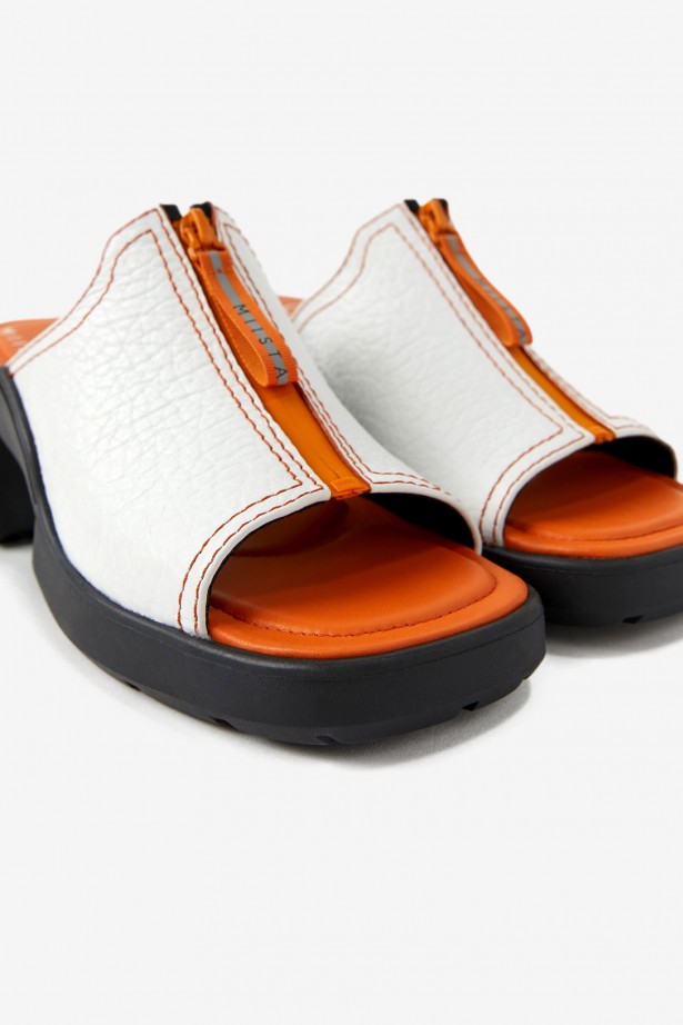 Bertie White Sandals