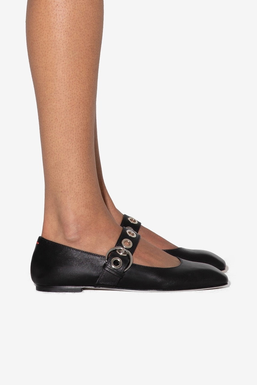 スニーカー AEYDE Women Sneakers UMA EYELET NAPPA LEATHER Black Aeyde Uma Eyelet Nappa Leather Black – LOZURI®
