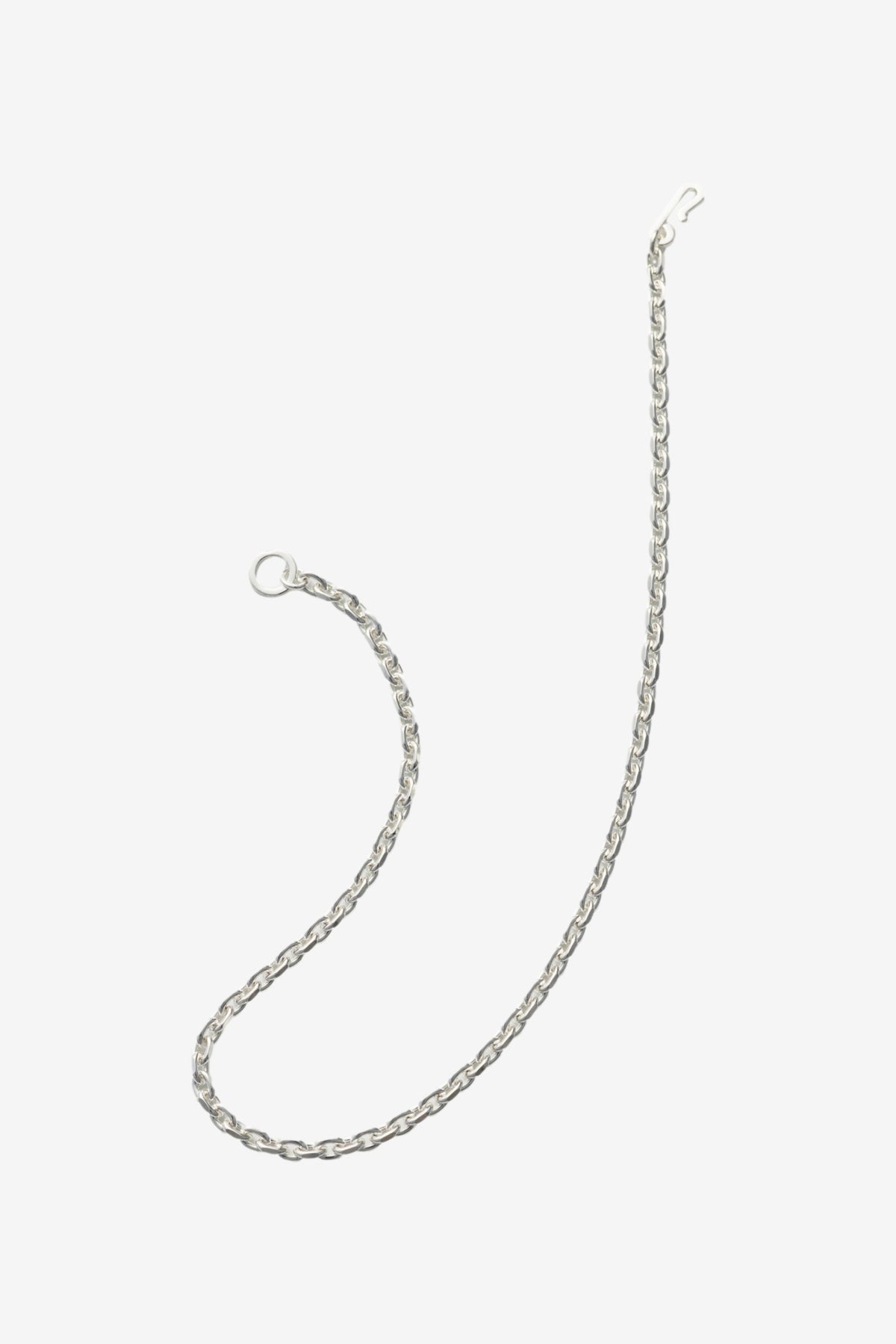 Anchor Necklace in Polished Silver - All Blues | Afura Store