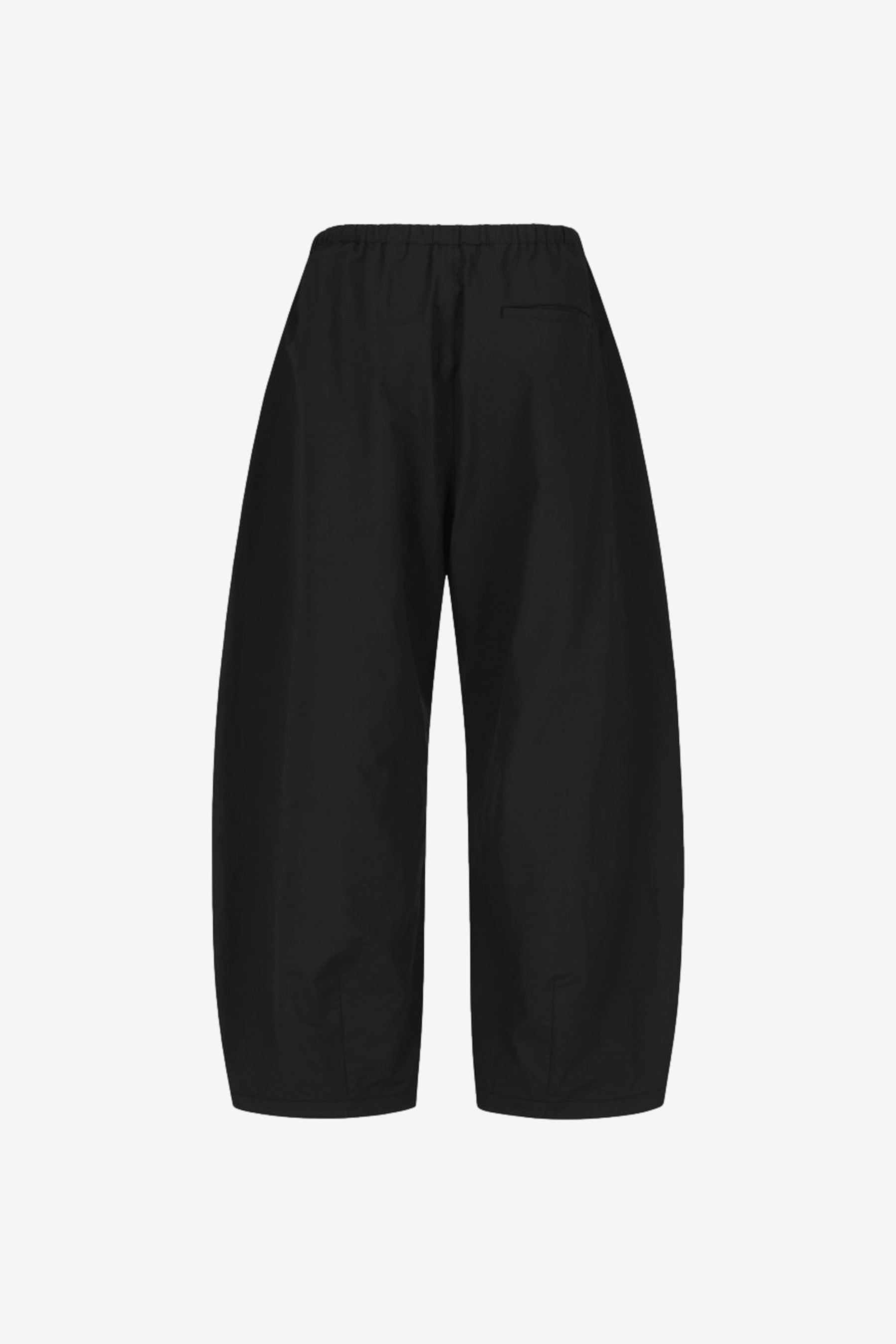 Drawstring Wide Fatigue Pants in Black - Amomento | Afura Store