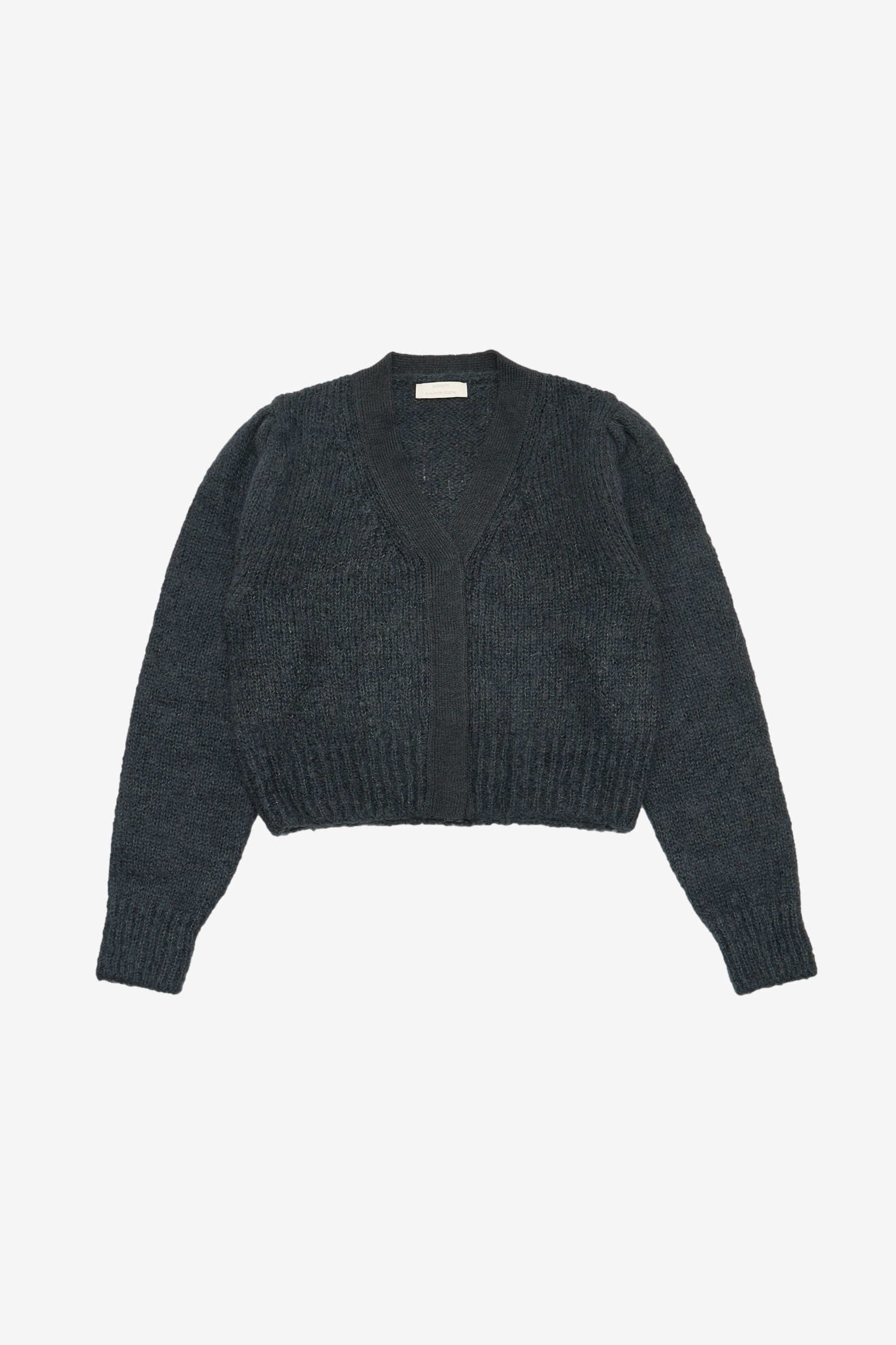 Grandma Cardigan in Dark Green - Amomento | Afura Store
