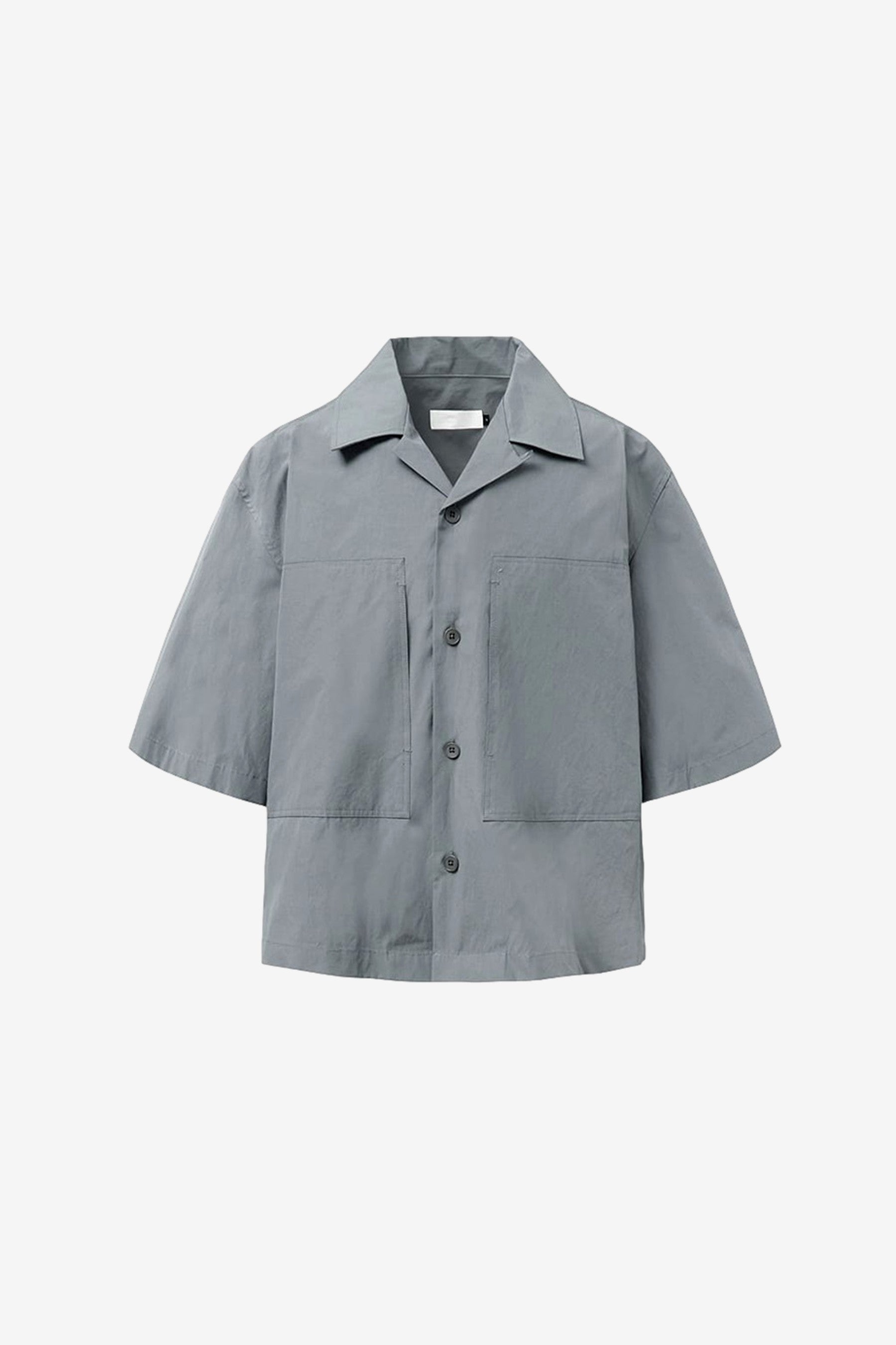 Pocket Half Shirts in Grey - Amomento | Afura Store