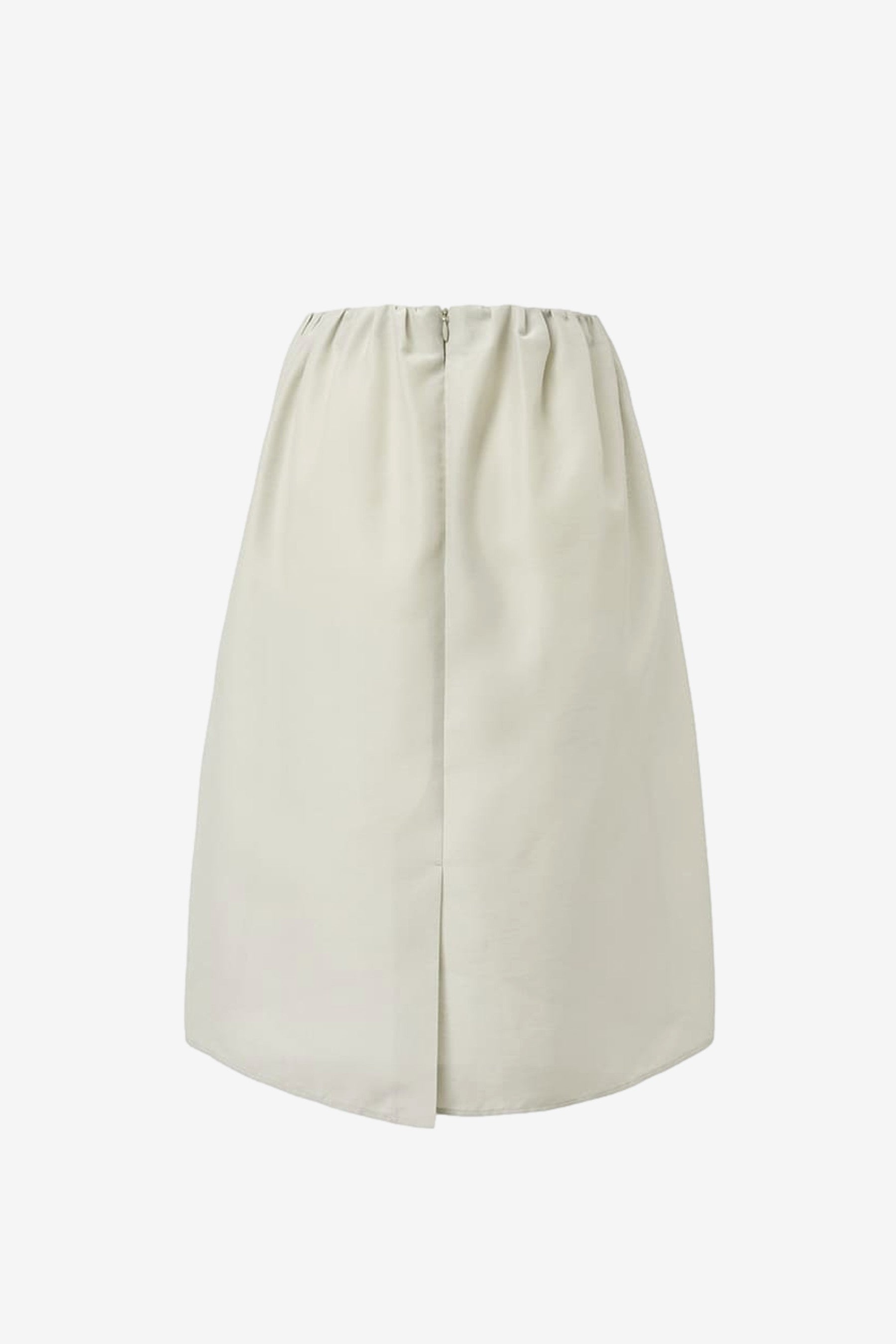 Shirring Organza Skirt in Beige - Amomento | Afura Store
