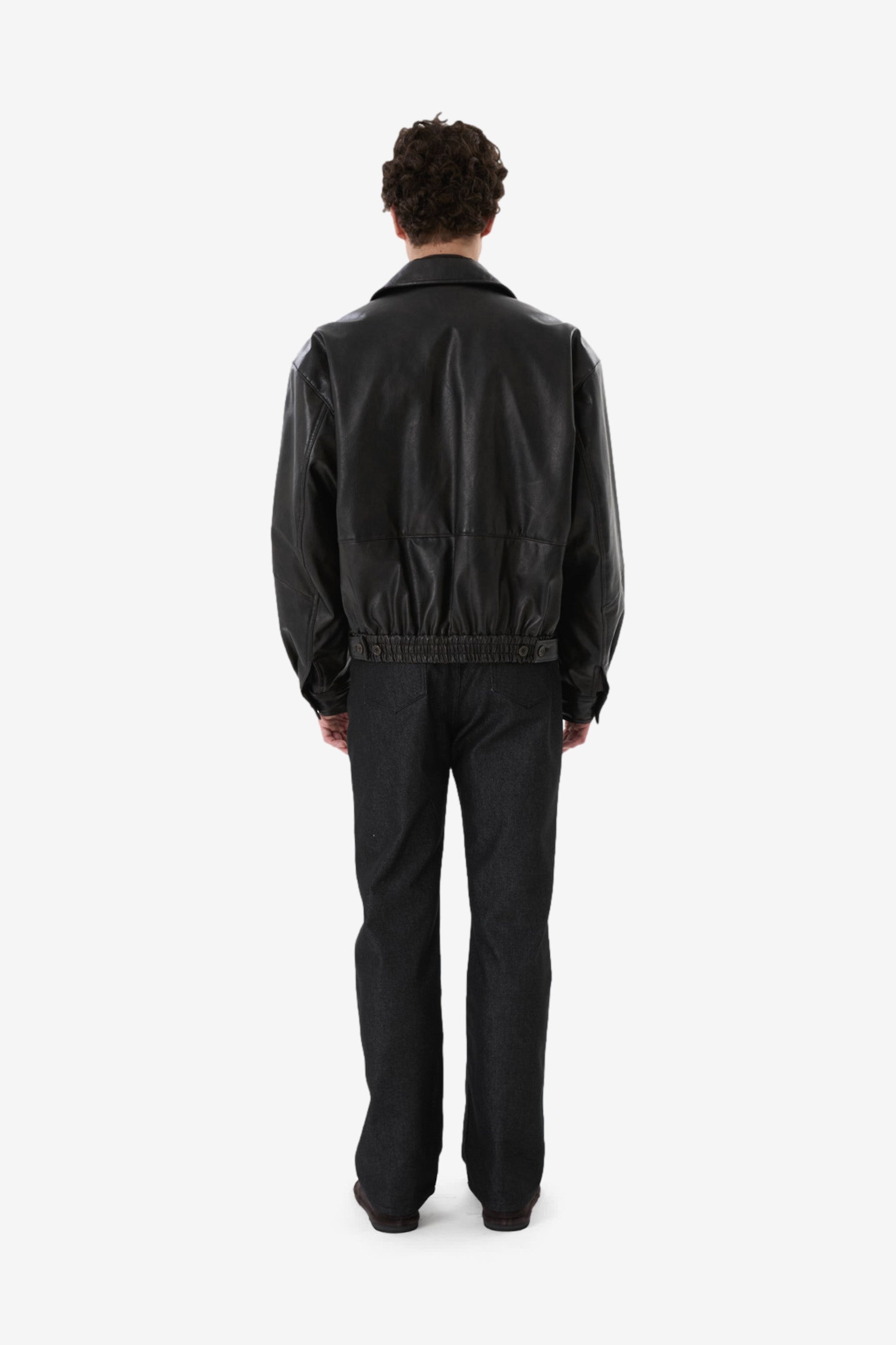 AMOMENTOアモーメント ブルゾン VEGAN LEATHER AMOMENTOアモーメント ブルゾン VEGAN LEATHER
