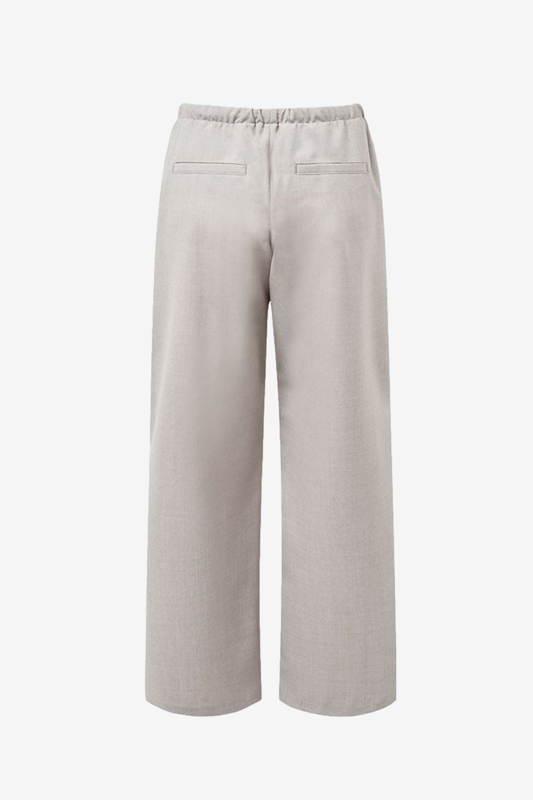 Wool Banding Pants in Beige - Amomento | Afura Store
