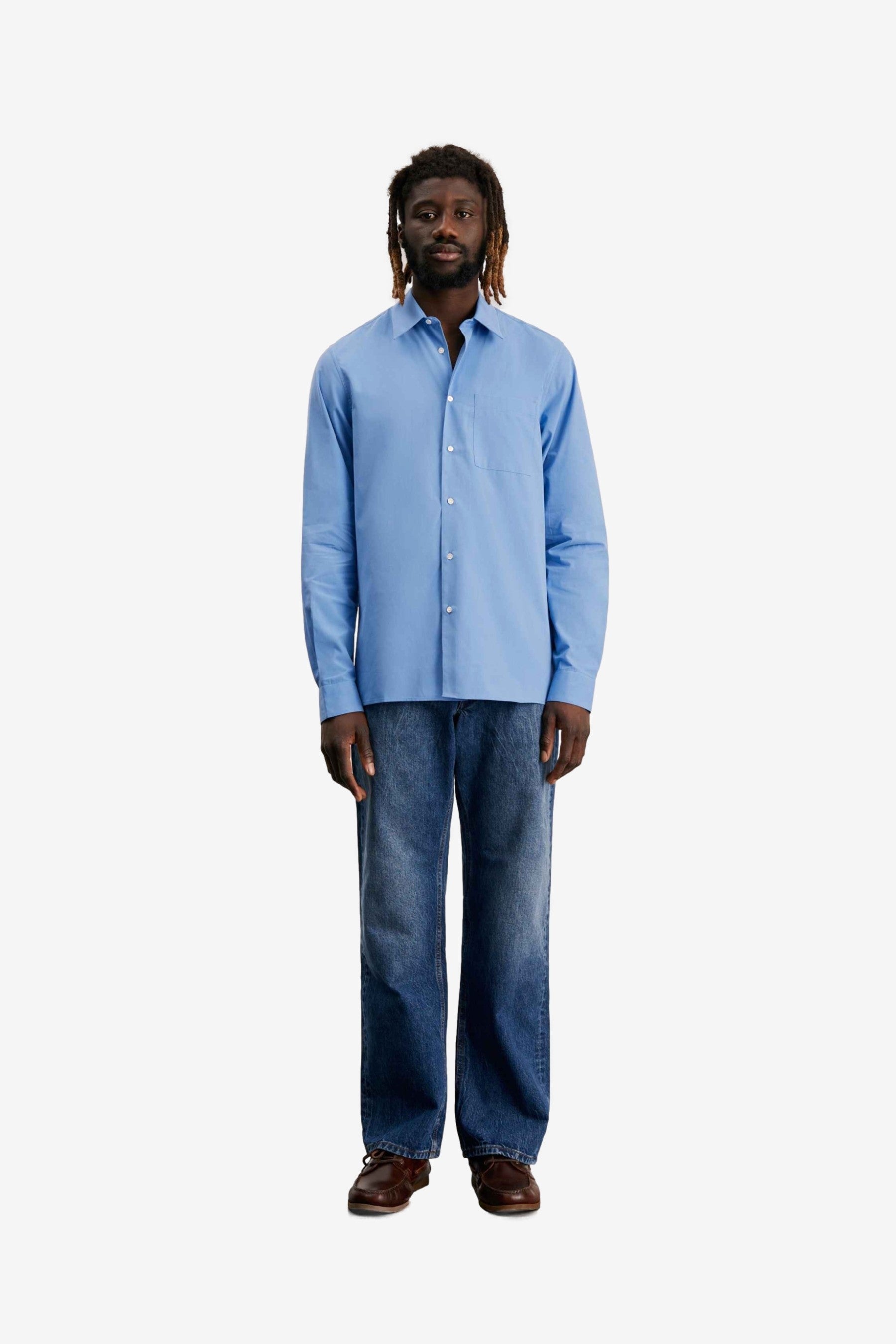 Shirt 3.0 in Capri Blue - Another Aspect | Afura Store