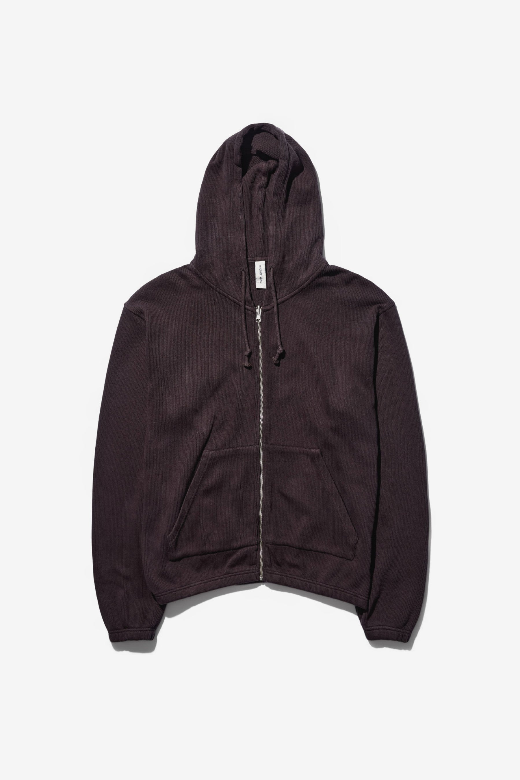 ANOTHER Zip Hoodie 1.0 in Dark Brown - Another Aspect | Afura Store