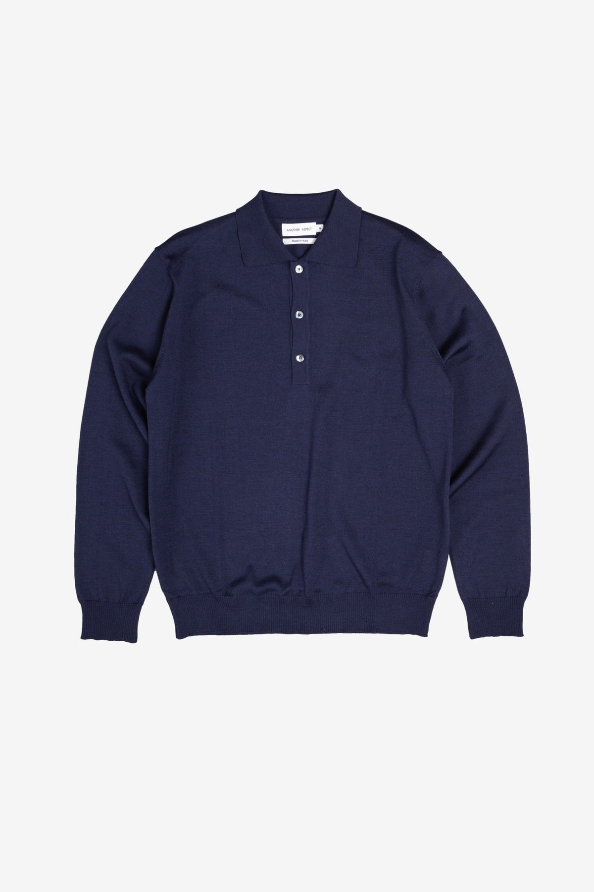 ANOTHER Polo Shirt 2.0 in Night Sky Navy - Another Aspect | Afura 