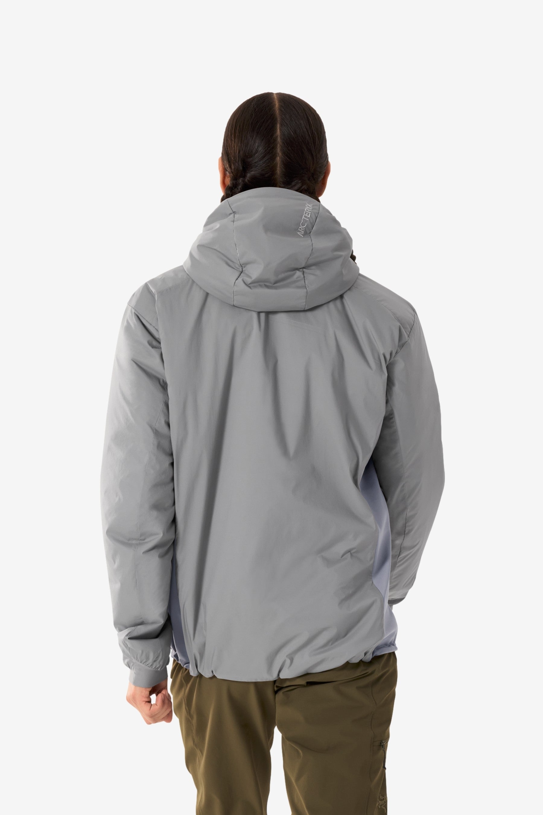 ARC'TERYX Atom hoodyフード付きジャケット M グレー ARC'TERYX アークテリクス アトムフーディ ARC'TERYX 薄手 中綿