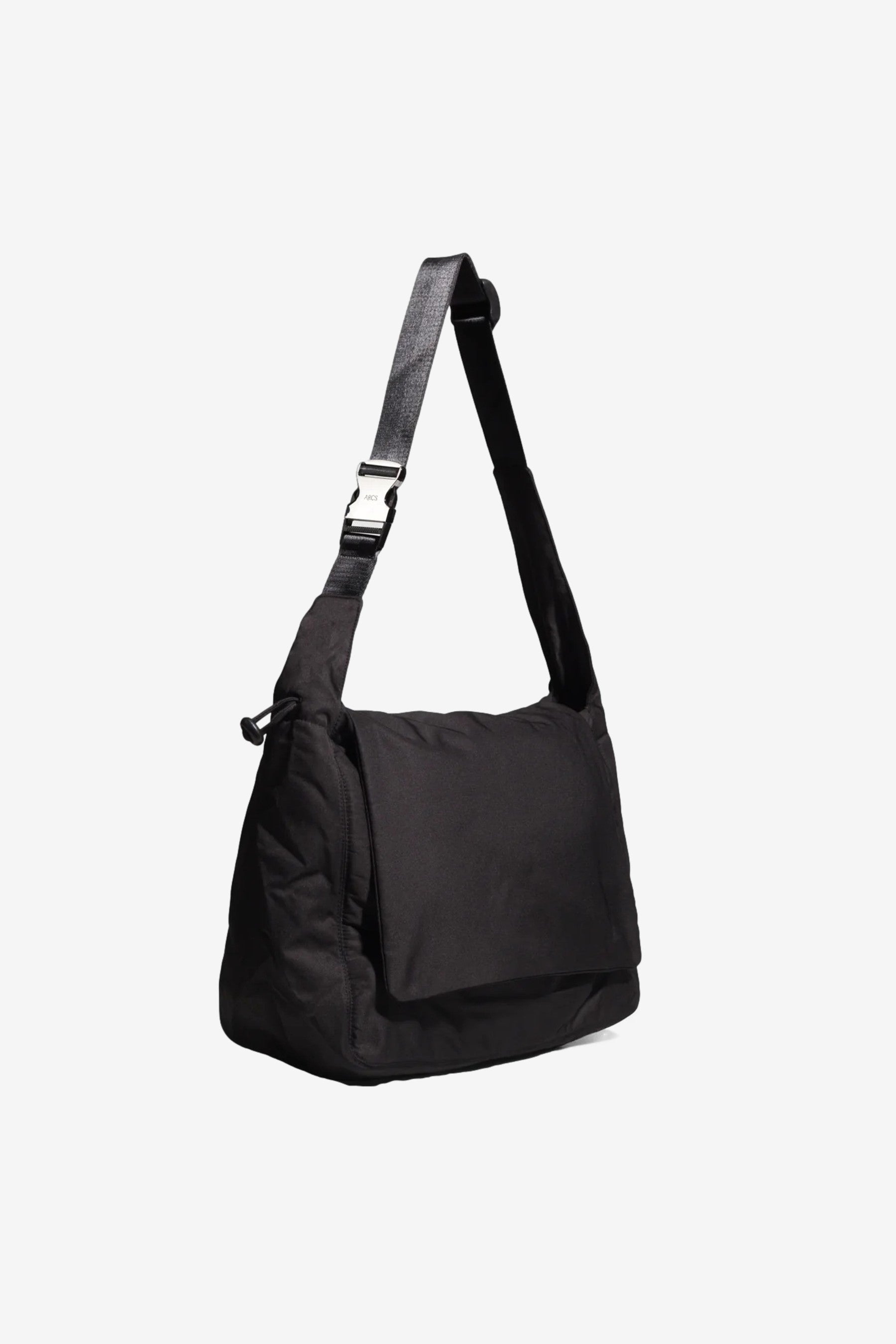 SUPER Messenger Bag in Black - Arcs | Afura Store