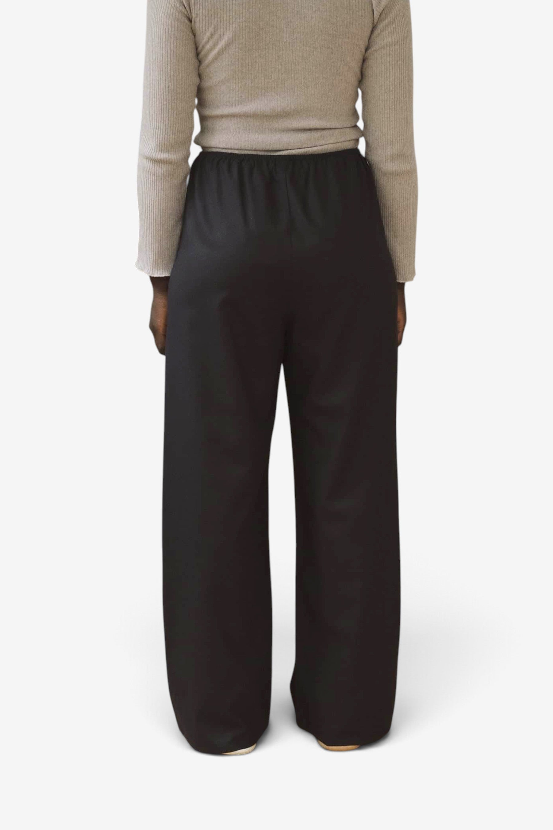 Tropical Wool Kid Mohair Slacks in Gray Check - Auralee | Afura Store
