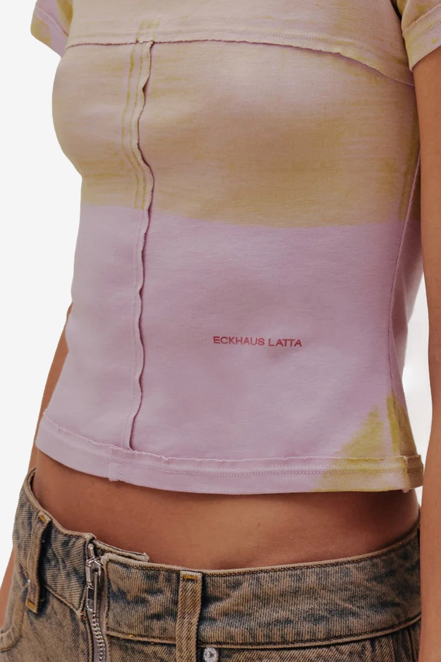 【関税込み】Eckhaus Latta ピンク Lapped ベビーTシャツ 111001361141-1_grande.jpg?v=