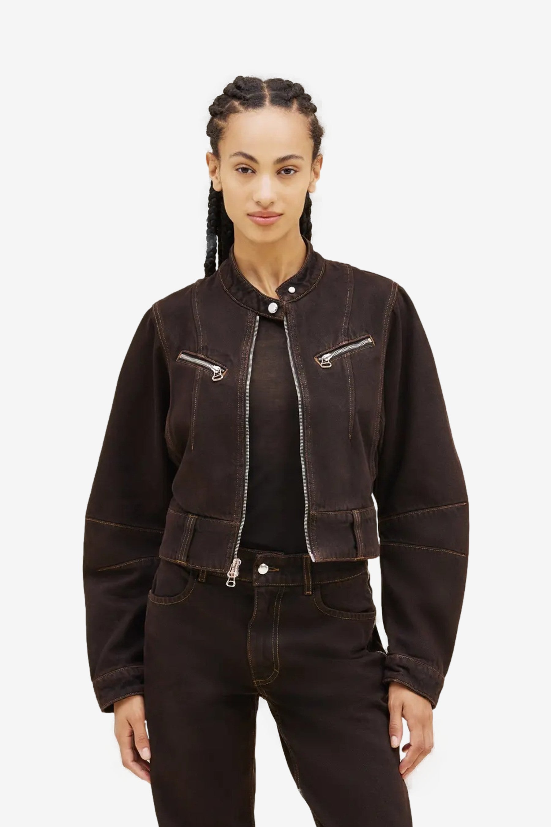 Signal Jacket in Soil - Eckhaus Latta | Afura Store
