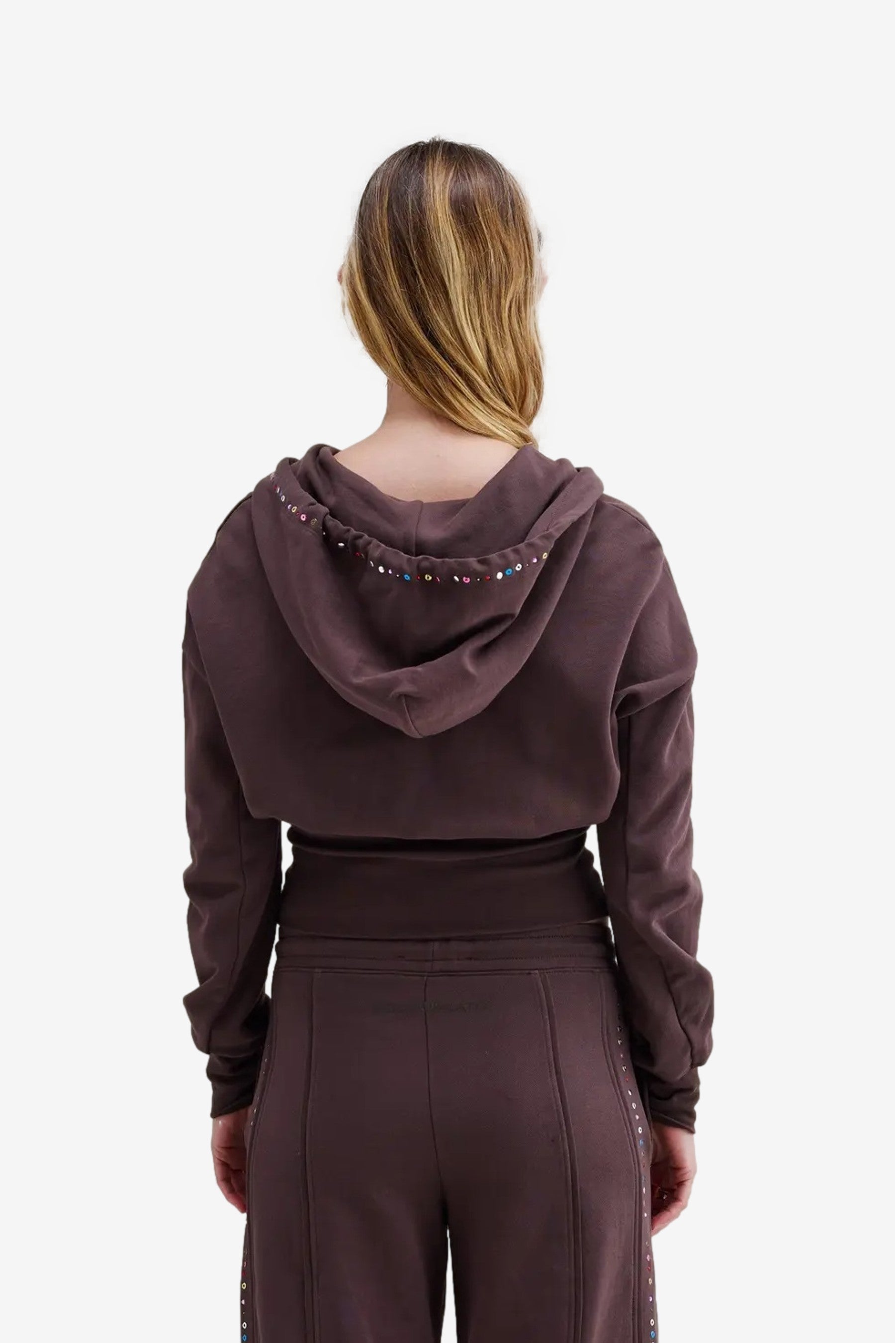 Snatched Hoodie in Bling - Eckhaus Latta | Afura Store
