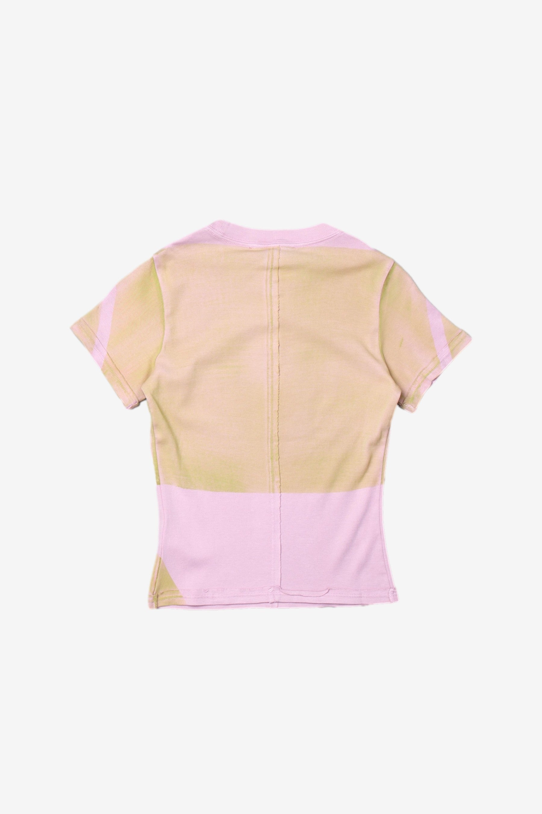 Lapped Baby Tee in Brush Stroke - Eckhaus Latta | Afura Store