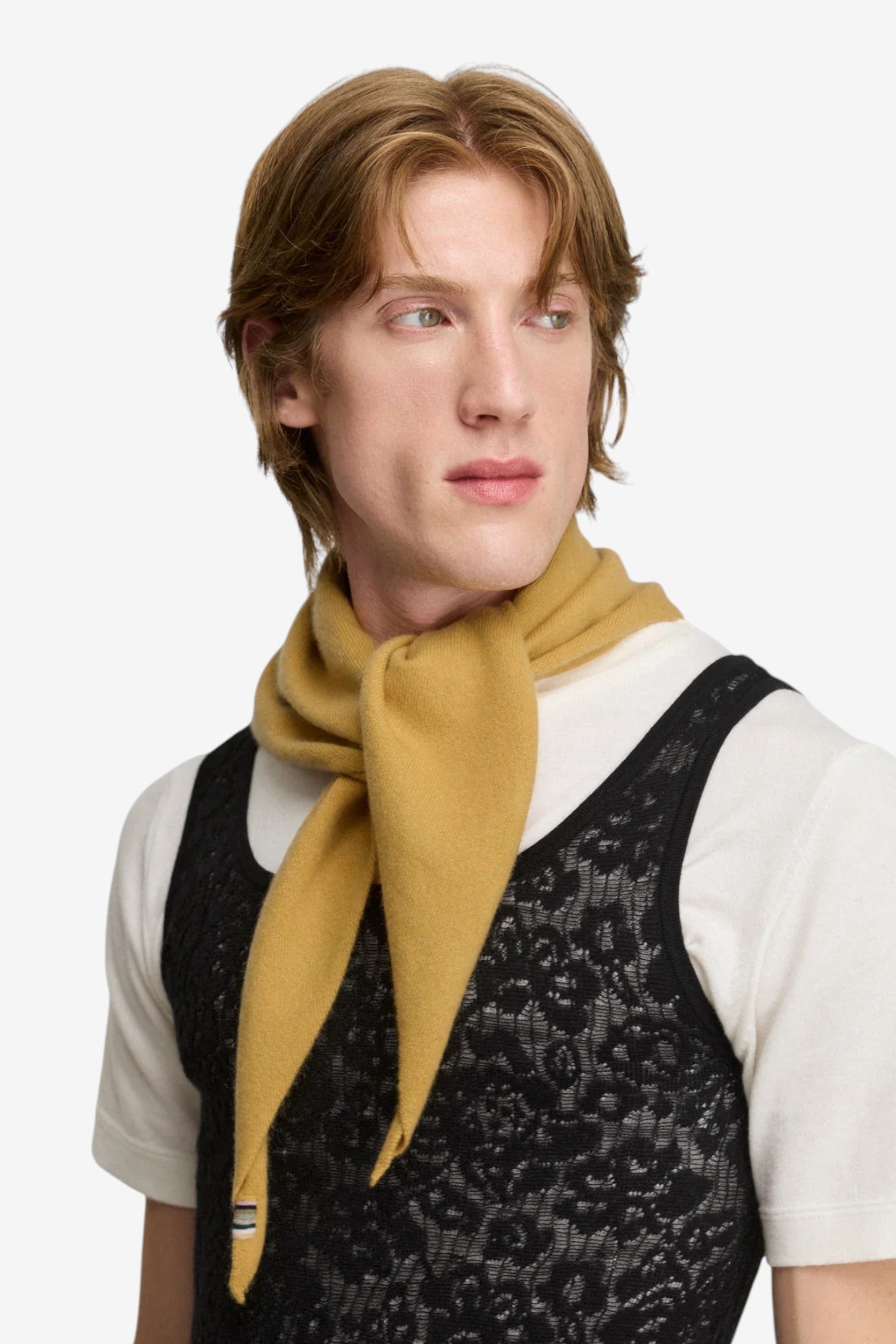 Bandana in Wheat - extreme cashmere | Afura Store