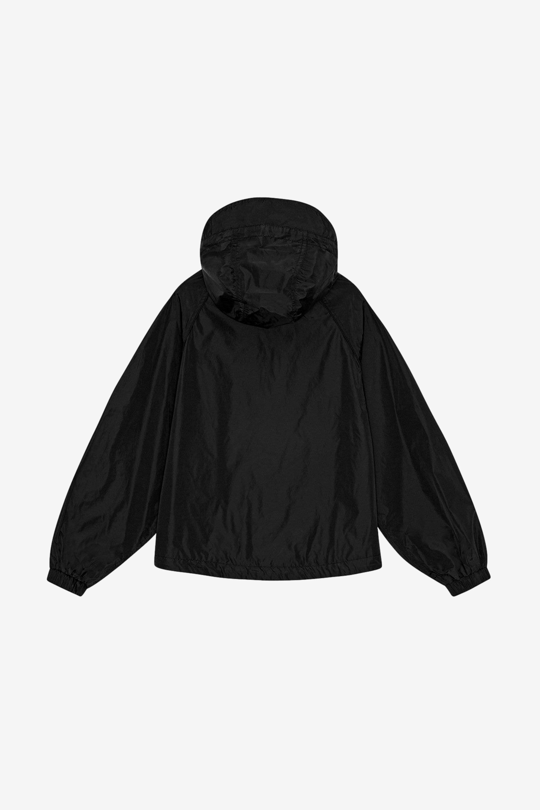 Flyweight Nylon Jacket in Black - Ganni | Afura Store Flyweight Nylon Jacket in Black - Ganni | Afura Store