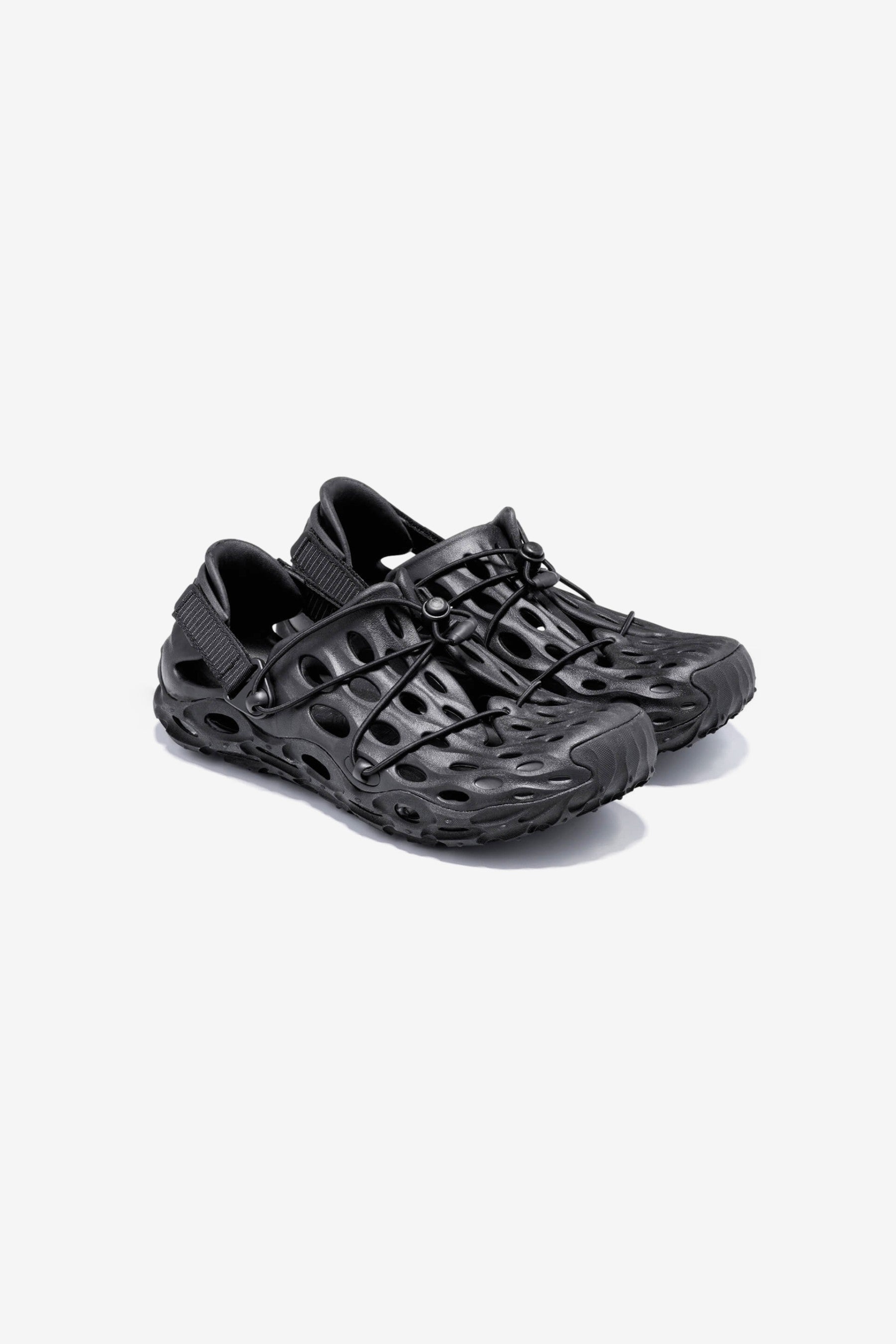 ①MERRELL HYDRO MOC ブラック/ブリンデル メレル、水陸両用シューズのプレミアモデルが発売 高機能ラバー