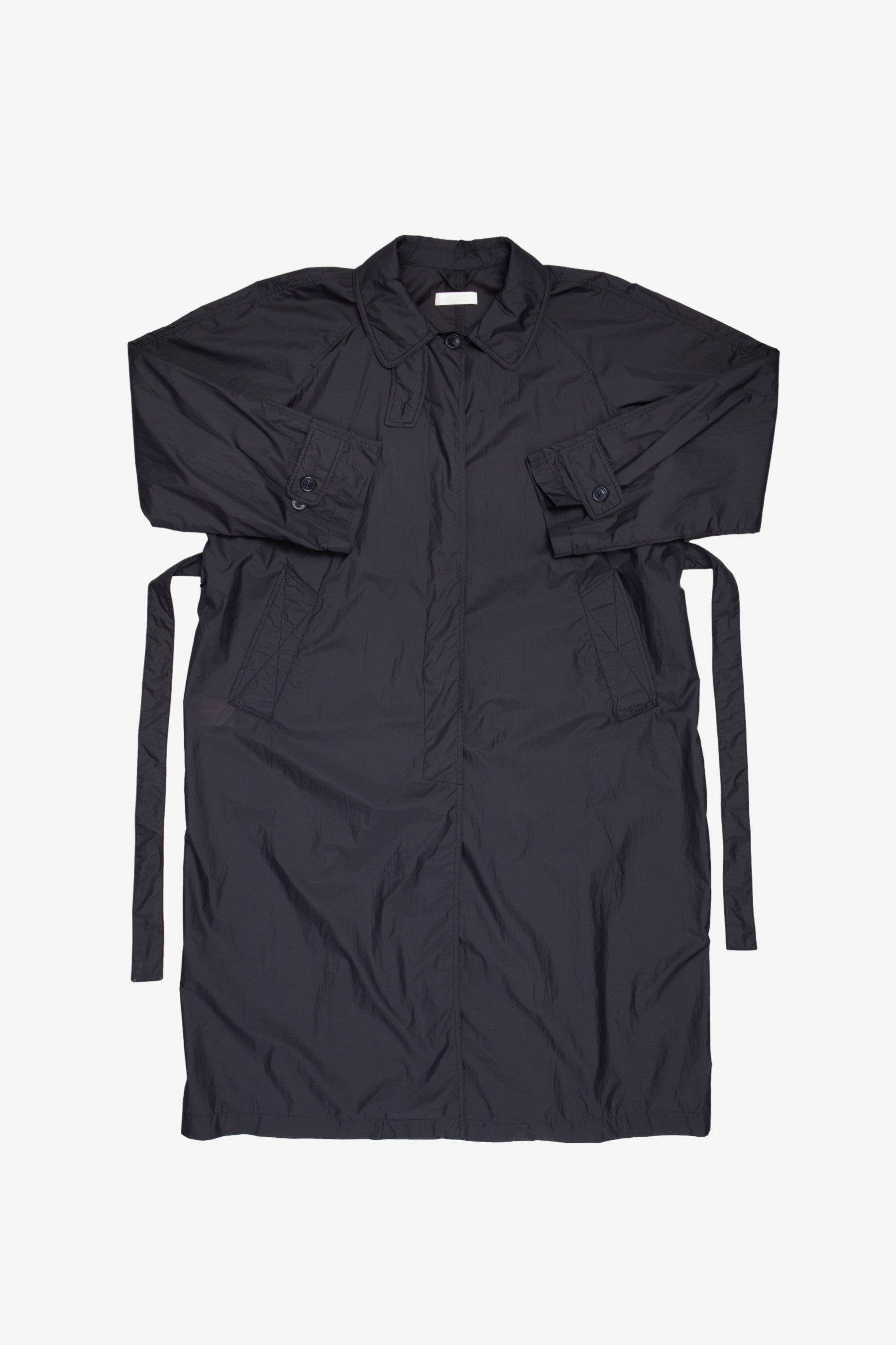 Womens Installation Coat in Recycled Black - mfpen | Afura Store