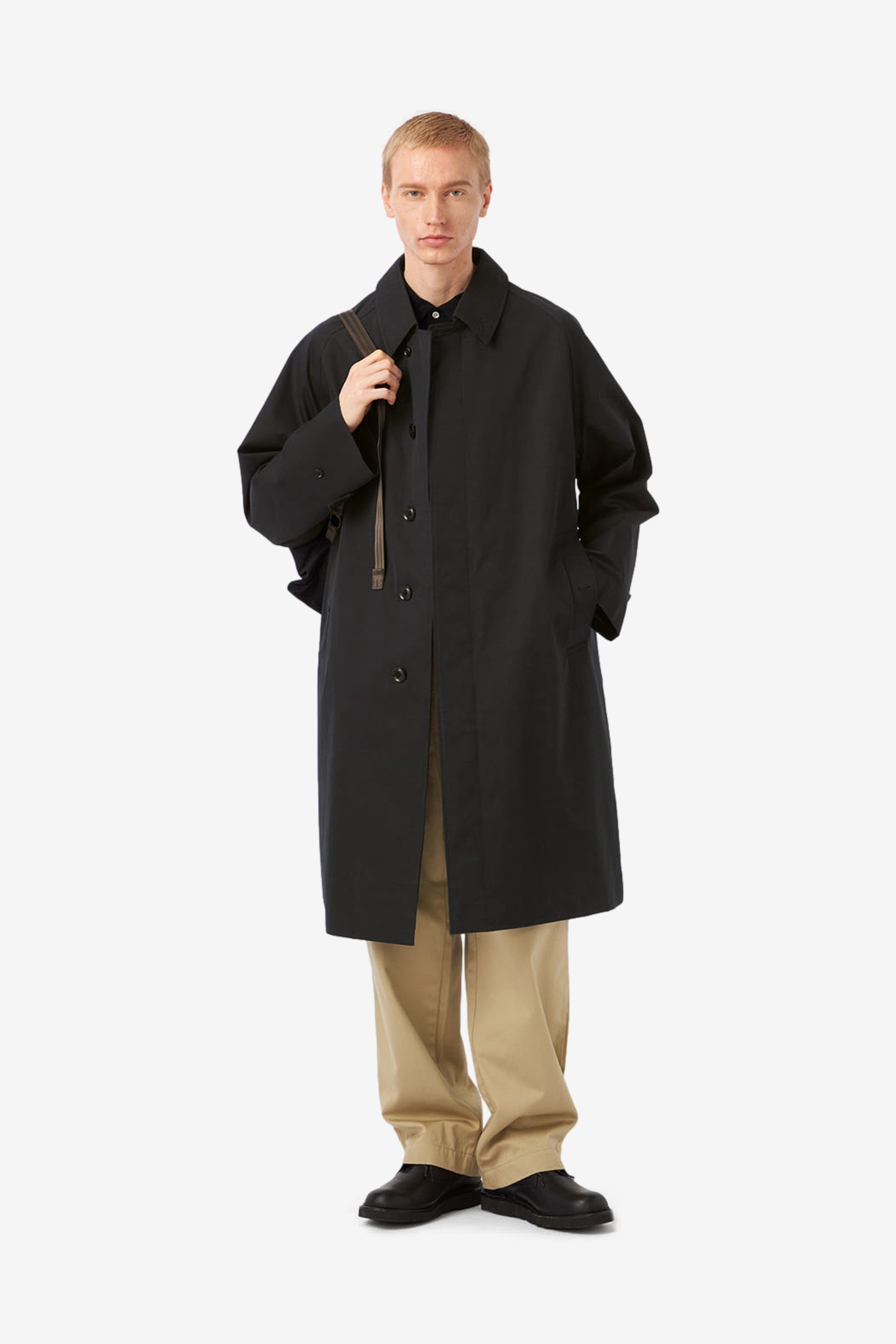 【25SS】2L Cotton GORE-TEX Balmacaan Coat nanamica SS25 -2L Cotton GORE-TEX Balmacaan Coat – nanamica