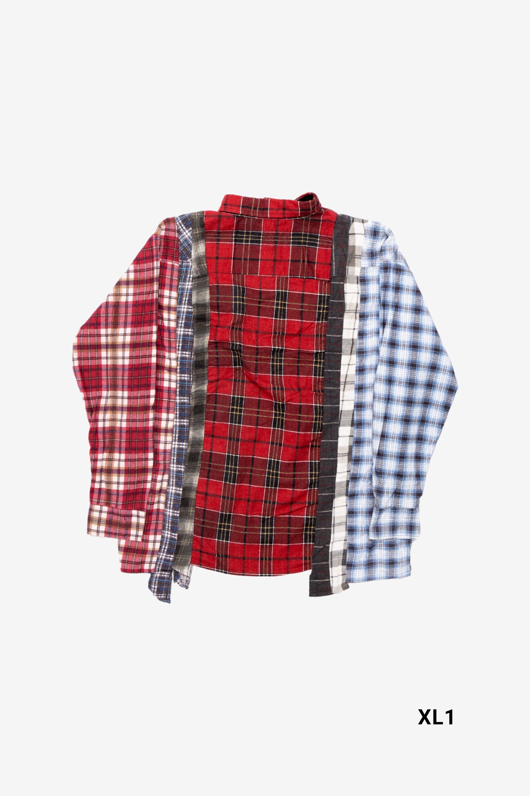 Rebuild By Needles 7 Cuts Flannel Shirt - Needles | Afura Store
