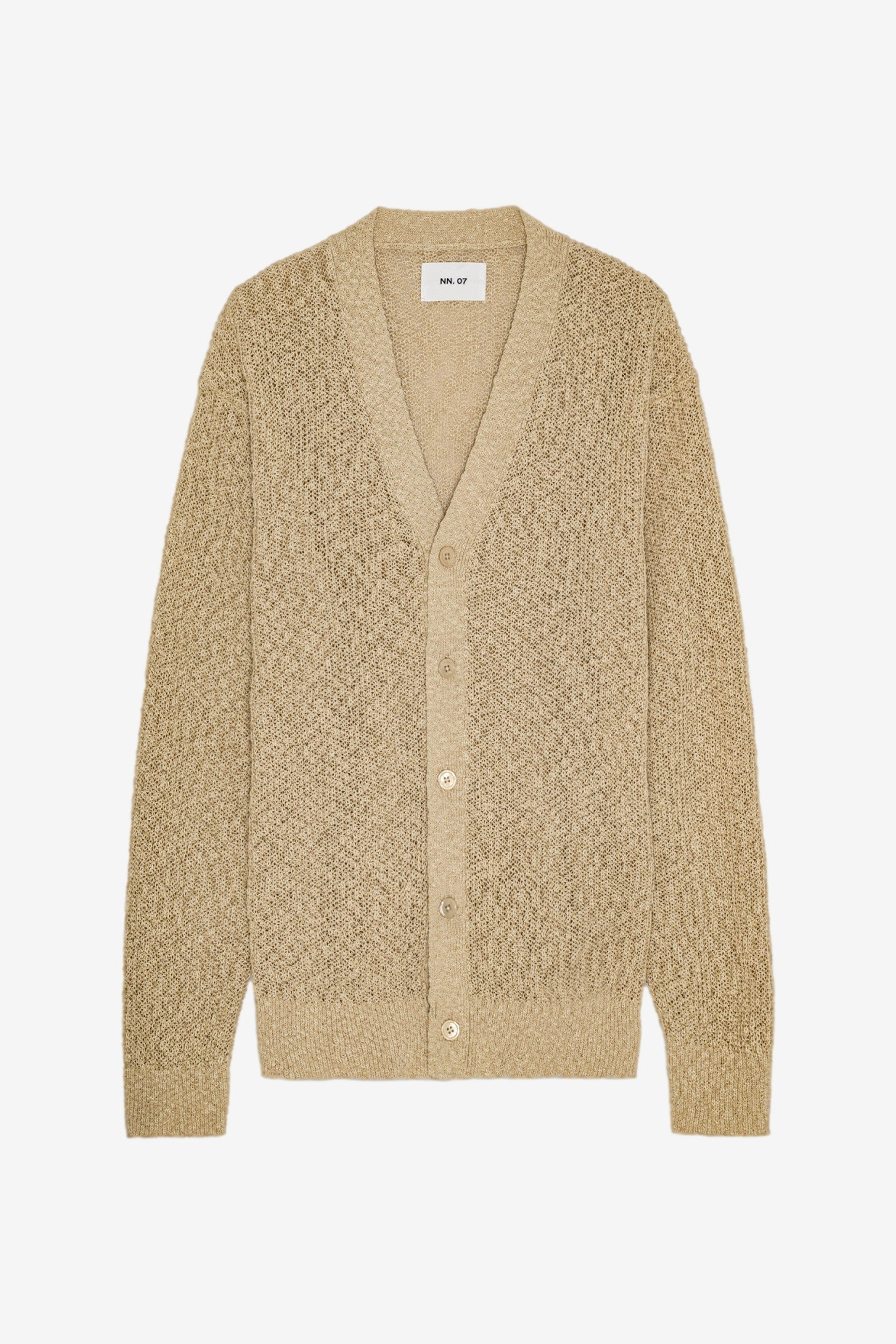 Dwayne Cardigan 6694 in White Pepper - NN07 | Afura Store