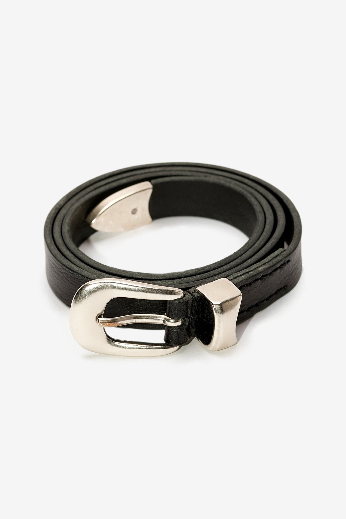 Belt 2 cm in Black Leather - Our Legacy | Afura Store