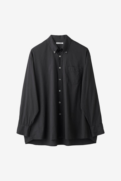 Borrowed BD Shirt in Black Voile - Our Legacy | Afura Store